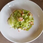 アル・ケッチァーノ - ◆カニとレタスとだだちゃ豆プラリネ