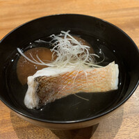 AKAI - 甘鯛と原木椎茸のお椀