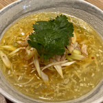 八幡麻婆 雅 - ピリ辛ネギラーメン(塩)(880円)