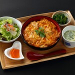 炭火焼きと羽釜ご飯 あいたか - 親子丼