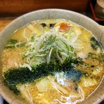 らーめん め組 - 青海苔たっぷーり