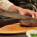 中津をにく - 切るときに注目