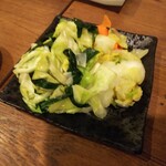 金町製麺 - 漬物