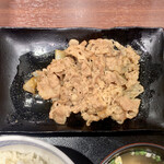 Yoshinoya - 牛皿定食 ¥602 の牛皿