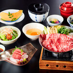 ◆和牛壽寿喜烧火鍋套餐