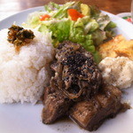 COTO LUNCH コトごはん ポーク黒ゴマ煮 (950円)