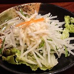 Sushi Gin - すし銀 ＠西葛西 ランチに付くシーザードレッシングが掛けられるサラダ