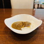 Kyouto Buraiton Hoteru - ◎朝カレーの牛すじカレーを追加。食べすぎ⁉︎