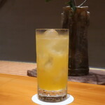 日本料理 幸庵 - 松浦にごり梅酒ソーダ割り