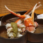 日本料理 幸庵 - 松葉ガニアップ