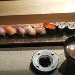 寿し芳 - 上寿司とあら汁