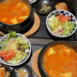 Hida Gyuu Yakiniku Kankoku Ryouri Maruaki - 豆腐チゲランチ