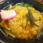 瑠羽樹 - えびのかき揚げうどんに