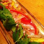 ビズリ - 真鯛のカルパッチョ