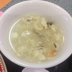 華満楼 - 玉子スープ