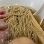 燃えよ麺助 - 金色貝そば（麺）