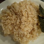 カレー食堂 心 - 玄米ライス