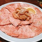 焼肉 静龍苑 - タン塩　ミノ塩