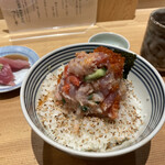 日本橋海鮮丼 つじ半 - 海鮮爆弾のかたまり。ぜいたく丼の竹