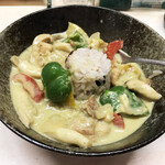 がばちょ - グリーンカレー（630円）
