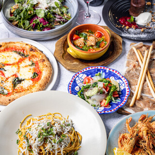 薪火の香りとタパスが魅力のスパニッシュイタリアン