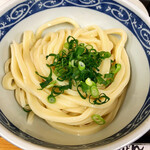 ふる里うどん  - 醤油うどん1.5玉　420円税込