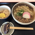 くまもと中央カントリークラブ - 肉ごぼう天うどん