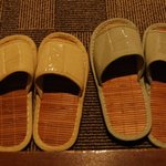 時の宿 すみれ - 館内はこのスリッパにて