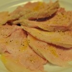 TRATTORIA Ca del TOMO - ●０９．０６．１８：自家製ハム大盛り合わせ