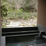 時の宿 すみれ - 貸切露天風呂A