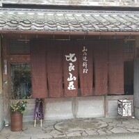 比良山荘 - 暖簾