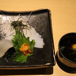 おたる政寿司 - ミニイカそうめん(2022年3月)