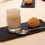 ル・ジュー・ドゥ・ラシエット  - Jan, 2013 トンカ豆のブランマンジェと柚子ｼｭｰ