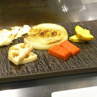 ATOUT - 極上ステーキコース＠６，３００　こだわりの焼き野菜