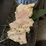 焼肉家 - 名物極上ホルモン塩780円