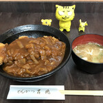 とんかつ 吉兆 - デミグラス丼定食　950円(税込)　※味噌汁付き