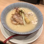 鯛塩そば 灯花 - 真鯛味噌ラーメン