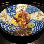 薪鳥新神戸 - 兵庫県産 松風地鶏 鳥刺し（胸肉 & ささみ）