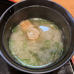 松寿司 総本店 - お味噌汁