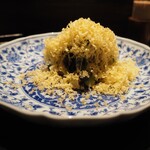 薪鳥新神戸 - 薪焼きブロッコリー チェダーチーズがけ