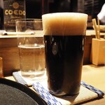 薪鳥新神戸 - COEDOビール漆黒（黒ビール）