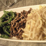 焼肉 煉瓦 - ナムル　結構ボリューミー！