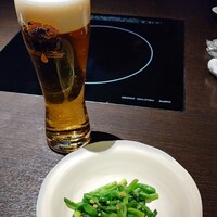 博多もつ鍋 やま中 赤坂店 - ビール