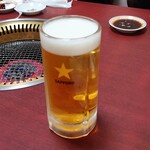 焼肉 えぐち - 生ビール