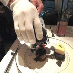 SINC BISTRO - 地鶏とフォアグラトリフを合わせて