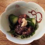 ビストロ割烹 YAOYA - ホタルイカの沖漬け