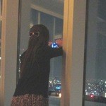 SINC BISTRO - 彼女のお得意の夜景撮影が始まった！（笑）