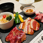 肉の割烹 田村 - 『北海道産タレ漬けランチ』
      税抜2,100円