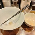 櫻井中華そば店 - ごちそうさまでした