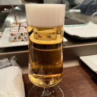 日本料理 「源氏」 ヒルトン名古屋 - 生ビール